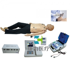 “康為醫療”高級多功能急救訓練模擬人（心肺復蘇CPR、氣管插管、除顫起搏四合一功能、嵌入式系統）